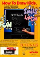 Pictionary 1988 Ad