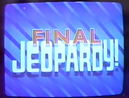 Final Jeopardy! Zig Zag