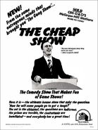The Cheap Show ad