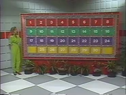 Barbara and the board in 1990...