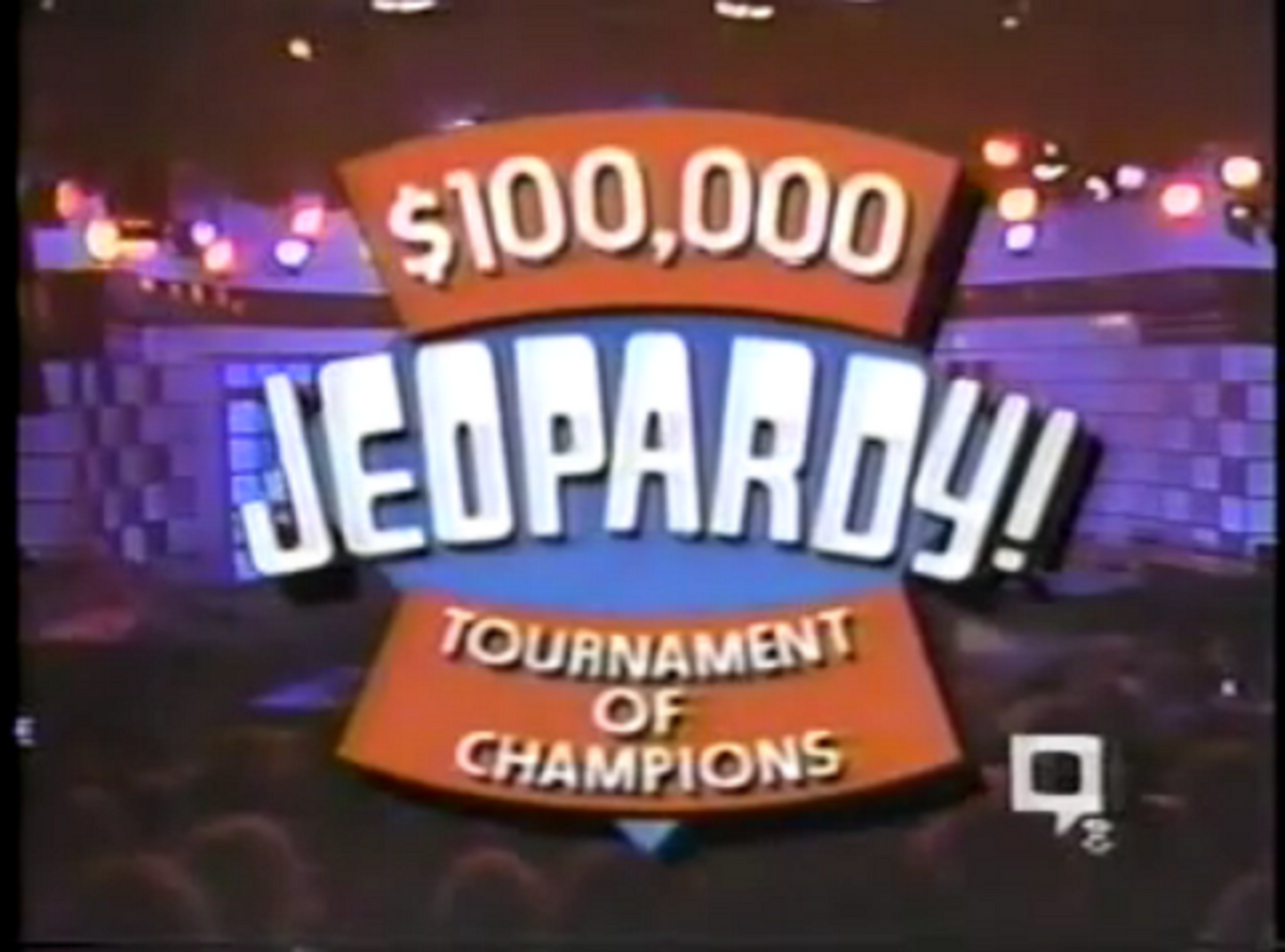 1992 Jeopardy! Tournament of Champions Game Shows Wiki Fandom