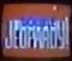 This is how the Double Jeopardy! logo looks before the dollar figures pop in.