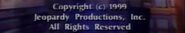 "Jeopardy Productions Inc." gets reintroduced. Also, Johnny's voiceover for the "Created by Merv Griffin" tag is removed.