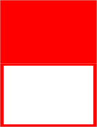 Wheel 2000 Inside Card Blank Red