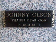 Johnny Olson's Tombstone