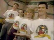 Rockapella wearing the Carmen T-Shirts