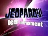 Jeopardy! Season 20 Teen Tournament Title Card