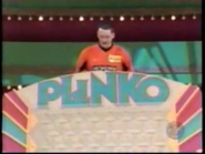 Interesting thing about Plinko. It was gonna be worth $100,000, but because Triple Play was won, it was played for the standard $50,000.