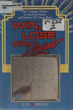 Win, Lose, or Draw (1988) - PC Game