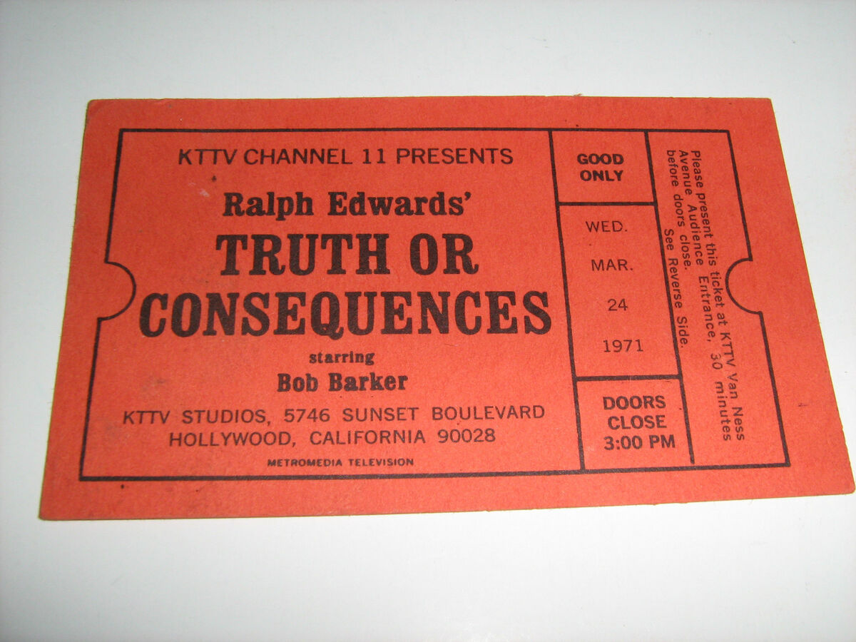 Truth or Consequences Game Shows Wiki Fandom