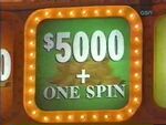 $5000+One Spin