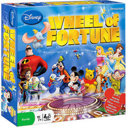 disney wheel of fortune board game