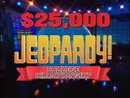 College Championship title card from Season 12.