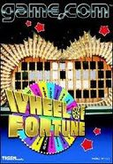 Wheel of Fortune Game.com art 1 with old puzzle board. This was the same artwork for the 1995 electronic game (see above).