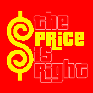 The Price is Right Logo in Red Background