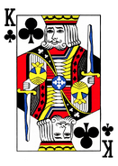 Hoyle king of clubs