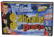 A board game under the name Atinale al Precio featuring Marco Antonio Regil on the cover released by Fotorama.