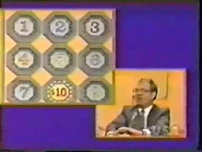 A contestant spinning, hoping to land on the $10 Money Card. Come on, $10 Money Card... NOW!