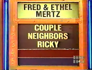 Fred & Ethel Mertz Puzzle