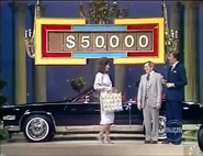 The Cash Jackpot's start line, $50,000.