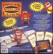 The back of the Press Your Luck game box.