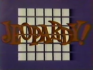 The logo used for the 1983 pilot using the same logo as Art Fleming's 1978 version.