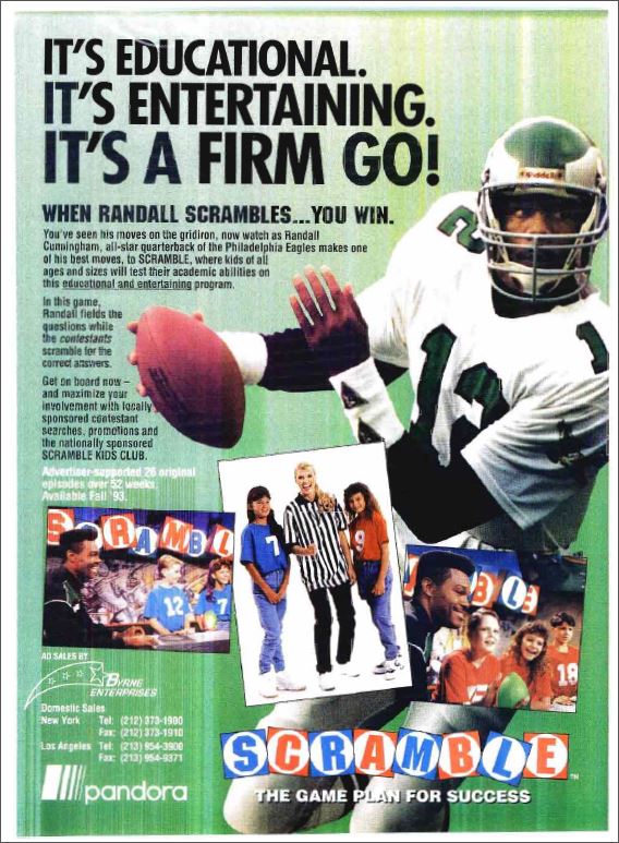 Randall Cunningham Scrambles his way to the Top Spot at No. 12