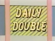 The Daily Double card again, only looking a bit different.