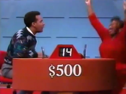 Highlights of game show The Pyramid, Tie-Breaker segment, and bonus round  (Richards) on Make a GIF