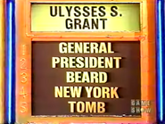 Ulysses S Grant puzzle