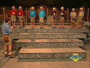 Here are the remaining teams preparing to answer questions from Olmec