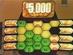 The contestant, an aspiring pilot, won despite some turbulence. (The polka-dotted hexagons resulted from an electronic glitch.)
