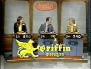 The very first Griffin Logo from the original Jeopardy!.
