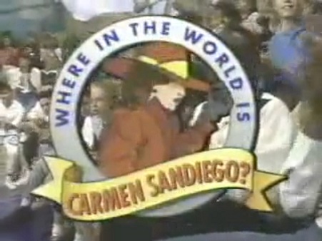where in the world is carmen sandiego gameshow