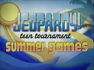 Teen Tournament Summer Games Logo from Season 23.