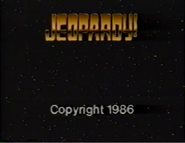 Jeopardy! Copyright 1986