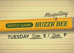 Match Game Buzzr Misspelling Bee
