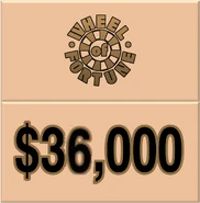 We're giving you a cash advance in the amount of... $36,000!