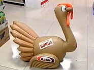 Inflatable Turkey Bonus