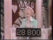 This is Norma Brown, the only contestant to max out in the Money Cards.