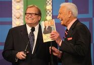Bob with Drew Carey to promote his book "Priceless Memories".
