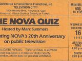 The Nova Quiz