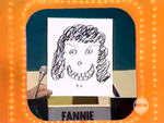 Kid Drawn Face Taking Over Fannie's Seat