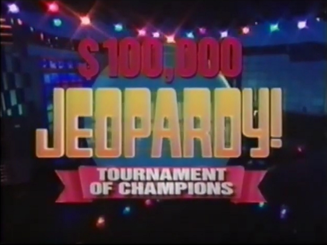 Jeopardy! Tournament of Champions, Game Shows Wiki