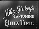 Mike Stokey's Pantomine Quiz Time