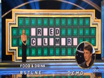 Celebrity Wheel of Fortune Bonus Round.