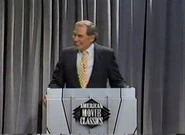Here's Gene welcoming the players to the show!
