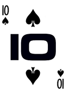 TC 10 of spades