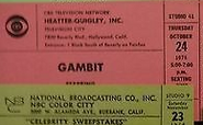Gambit (October 24, 1974)