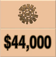 We're giving you a cash advance in the amount of... $44,000!